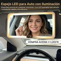 ESPEJO RETROVISOR LED PARA AUTO