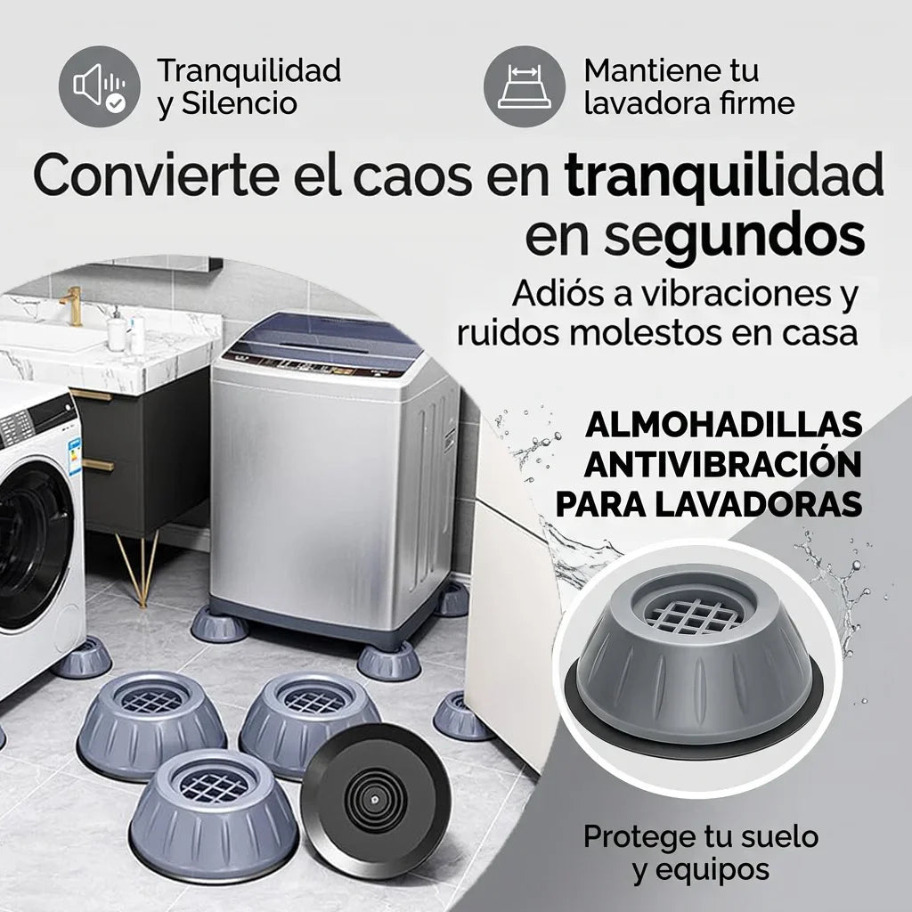 KITS ANTIVIBRACION PARA LAVADORA
