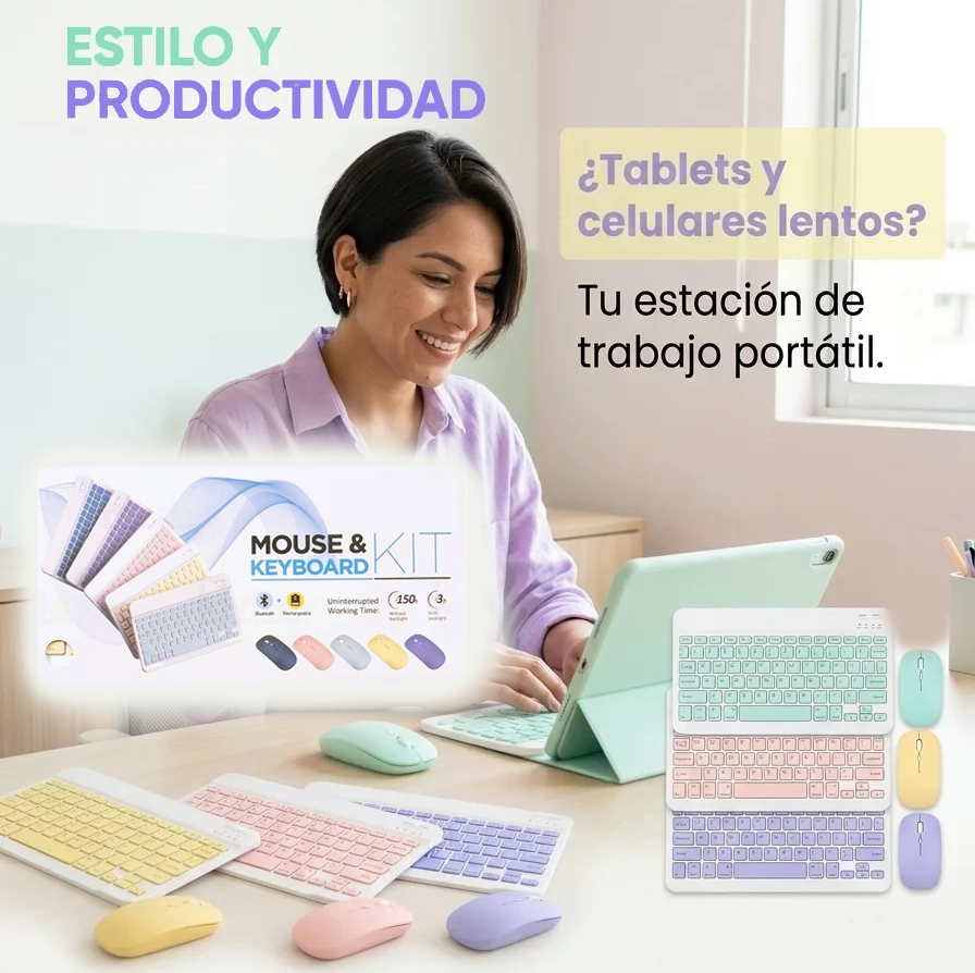 TECLADO PARA TABLETA MULTIFUNCIONAL
