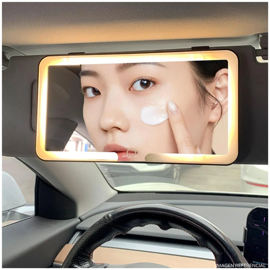 ESPEJO RETROVISOR LED PARA AUTO
