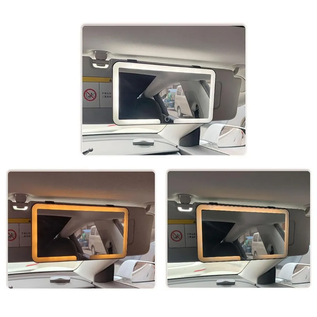 ESPEJO RETROVISOR LED PARA AUTO